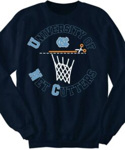 North Carolina Basketball University of Net Cutters Sweatshirt