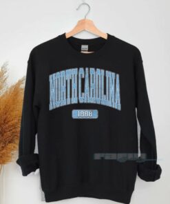 North Carolina Sweatshirt, North Carolina Fan Tshirt, Distressed North Carolina shirt, North Carolina Gift, College Student Unisex Tee