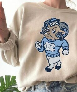 North Carolina Tar Heels Sweatshirt, Logo UNC Hoodies, North Carolina Sweatshirt, NCAA North Carolina Shirt, Gift for Fan, Unisex UNC Tee