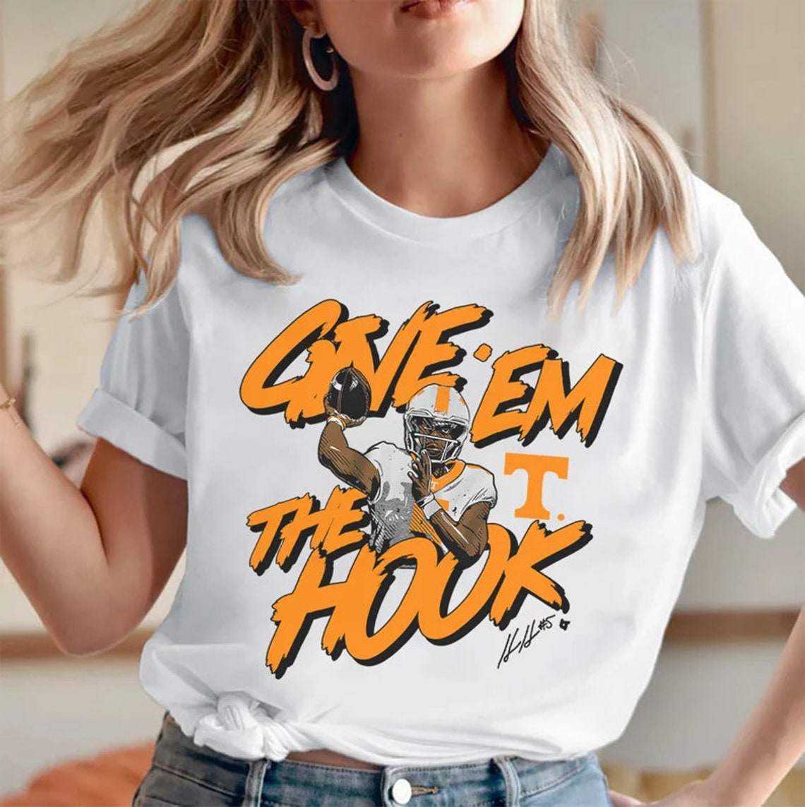 Not Today Saban Tennessee Vols Shirt Give Em The Hook Tennessee beats Alabama Sweatshirts