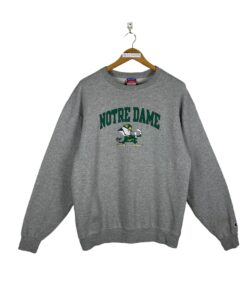 Notre Dame Sweatshirt Large Vintage Champion Notre Dame Fighting Irish Pullover Crewneck