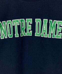 Notre Dame Sweatshirt Small Vintage Notre Dame Fighting Irish Pullover Crewneck
