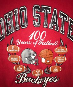 Ohio State Buckeyes Sweatshirt Champion 1990 Large 100 Years Football Rare