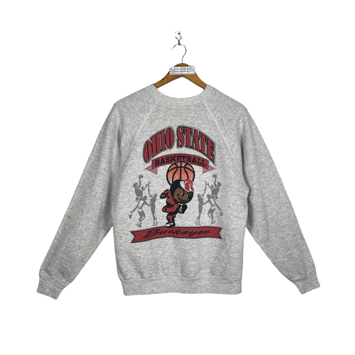 Ohio State Buckeyes Sweatshirt Medium Vintage 90s