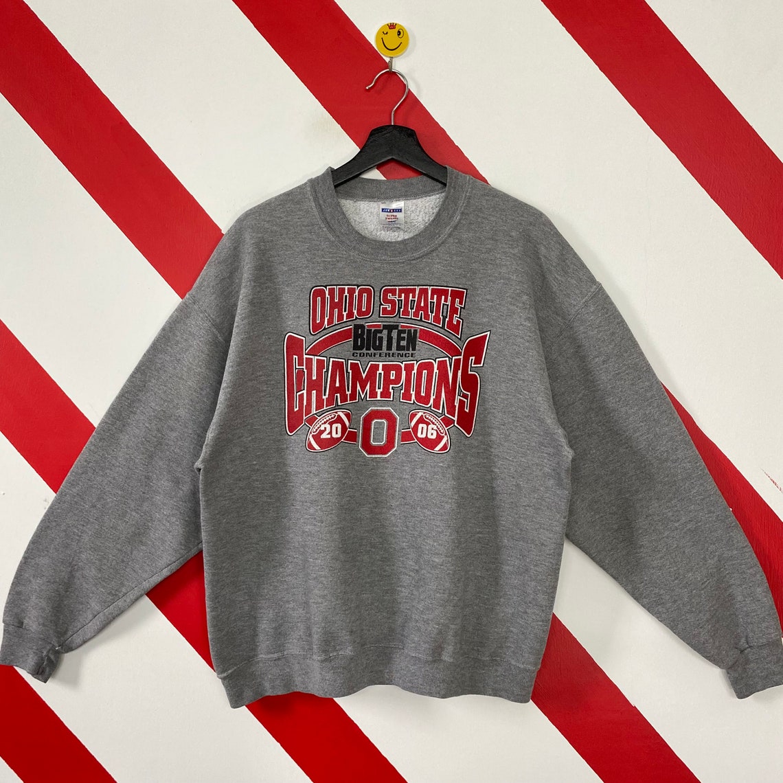 Ohio State Buckeyes Sweatshirt Ohio Crewneck University Ohio State Sweater Sportswear