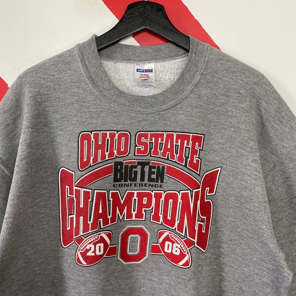 Ohio State Buckeyes Sweatshirt Ohio Crewneck University Ohio State Sweater Sportswear