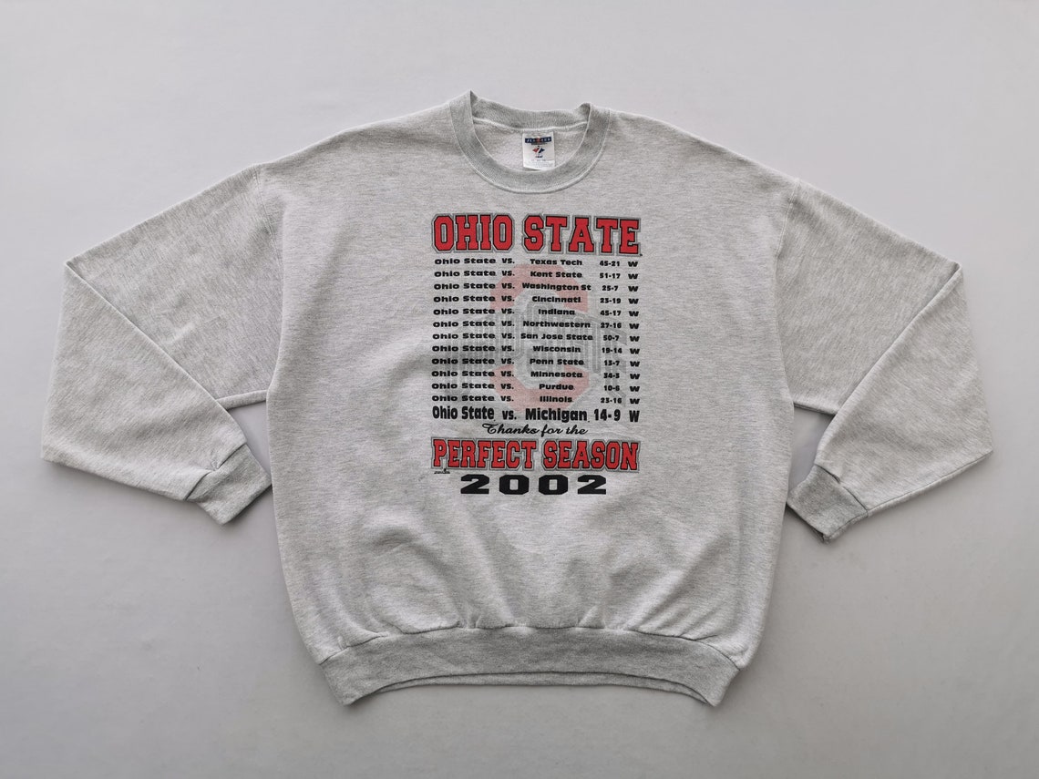 Ohio State Buckeyes Sweatshirt Vintage 00s Ohio State Buckeyes Pullover Sweatshirt