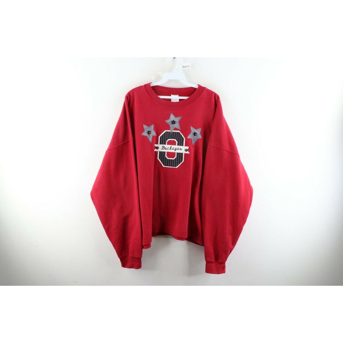 Ohio State University Spell Out Double Sided Sweatshirt