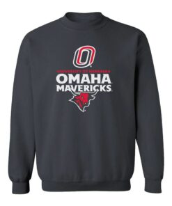 Omaha Mavericks Sweatshirt Uno Crewneck Sweatshirt University Of Nebraska Omaha Apparel Uno Sweat Shirt Mavericks Apparel Uno Mavericks Crew