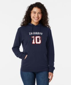 Pavel Zakharov, Gonzaga Bulldogs Basketball Official Lightweight Hoodie Gifts for Fans