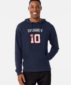 Pavel Zakharov, Gonzaga Bulldogs Basketball Official Lightweight Hoodie Gifts for Fans