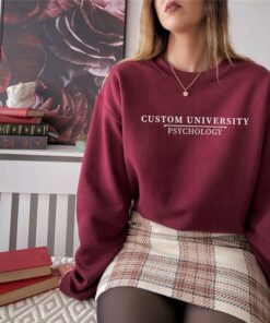 Personalized College Program Shirt, Custom College Sweatshirts