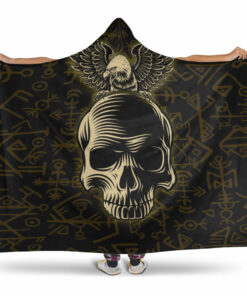 Personalized Viking Hooded Blanket