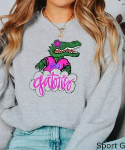 Pink Florida Gators Crewneck Sweatshirt Game Day Football Shirt