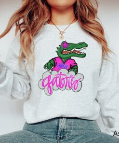 Pink Florida Gators Crewneck Sweatshirt Game Day Football Shirt