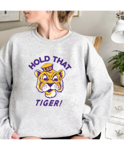 Retro Hold That Tiger LSU Crewneck