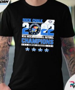 Rock Chalk 2022 NCAA Men’s Basketball National Champions Kansas Jayhawks Shirt