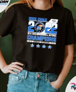 Rock Chalk 2022 NCAA Men’s Basketball National Champions Kansas Jayhawks Shirt