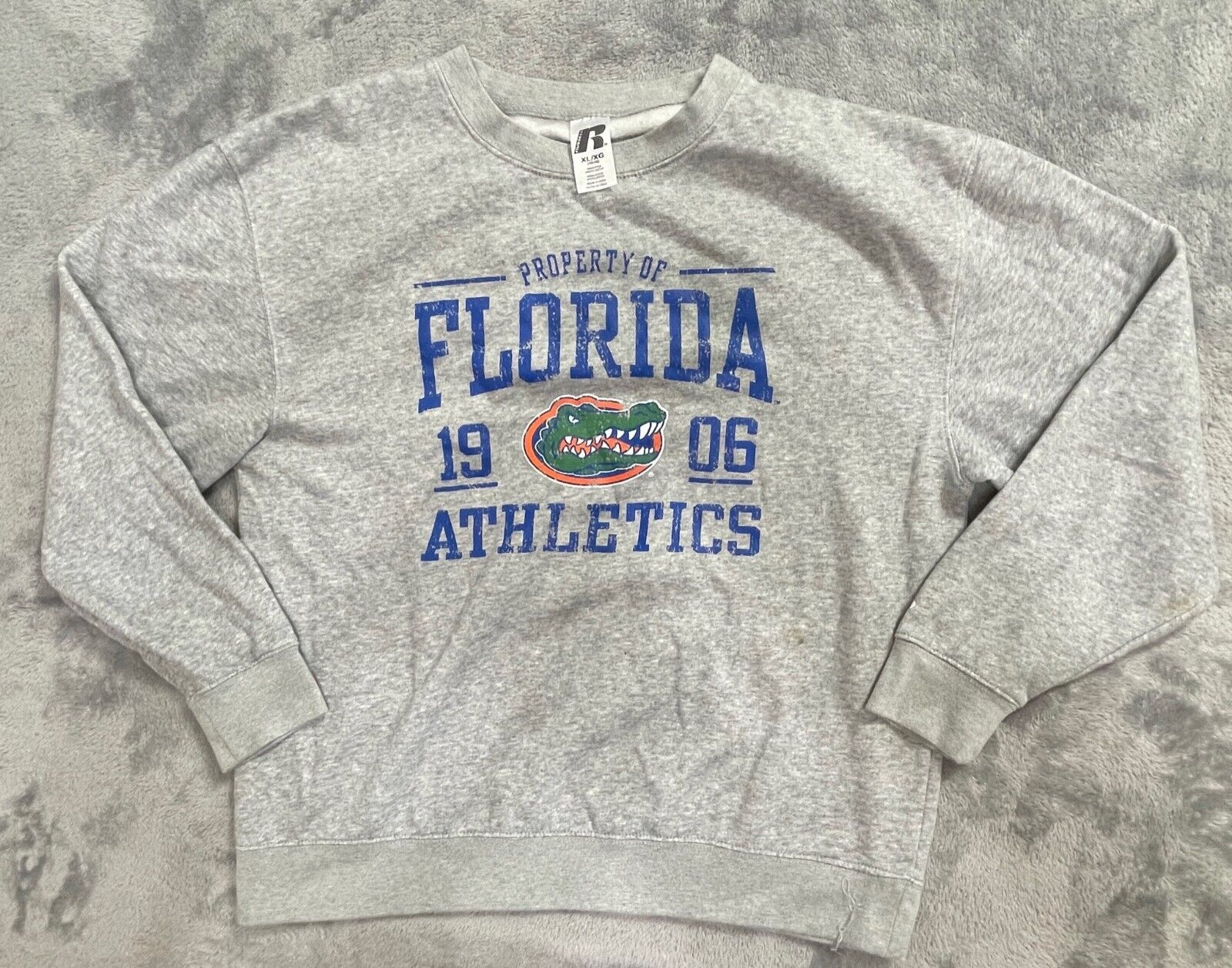 Russell Florida Gators Men's 1906 UF Crew Neck Pullover Sweatshirt