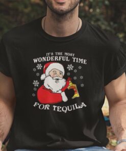 Santa Tequila Shirt It’s The Most Wonderful Time For Tequila