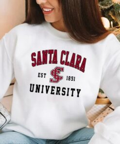 Santan Clara University Sweatshirt, Santan Clara Sweatshirt, Santan Clara Shirt, College Sweatshirt, University Shirt, Custom University