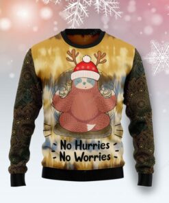 Sloth Mandala Ugly Christmas Sweater, Ugly Sweater, Christmas Sweaters, Hoodie, Sweater
