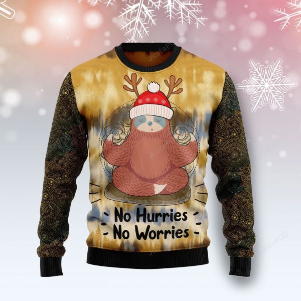 Sloth Mandala Ugly Christmas Sweater, Ugly Sweater, Christmas Sweaters, Hoodie, Sweater