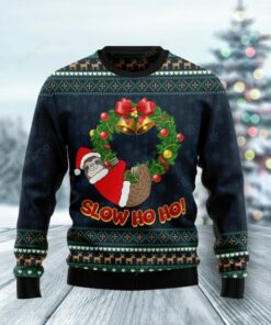 Sloth Slow Down Its Christmas Ugly Christmas Sweater, Ugly Sweater, Christmas Sweaters, Hoodie, Sweater