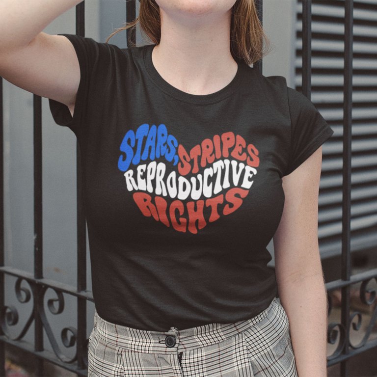 Stars Stripes And Reproductive Rights T Shirt