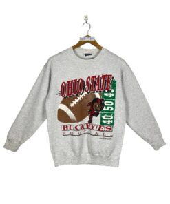 Sweatshirt Medium Vintage 90s Ohio State University Buckeyes NCAA