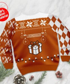 TEXAS LONGHORNS NCAA UGLY CHRISTMAS SWEATER