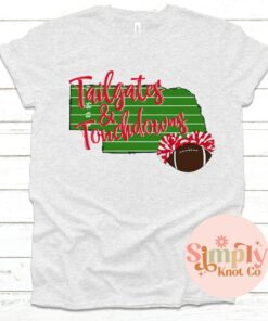 Tailgates And Touchdowns Nebraska Tshirt, Ne Shirt, Nebraska Graphic Shirt, Nebraska Shirt, Womens Nebraska Shirt, Nebraska Shirt, Sports Shirt