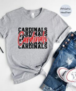 Team Mascot Shirt, Cardinals Team Shirt, Cardinals Team Spirit Shirt, Cardinals Fan Shirt, Cardinals School Shirt, Cardinals School Spirit