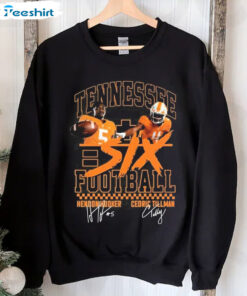 Tennessee Football Six Shirt – Hendon Hooker And Cedric Tillman Crewneck Sweatshirt