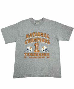 Tennessee Volunteers 1998 National Champions T-Shirt TN Vols Crewneck Sweatshirt Reprinted