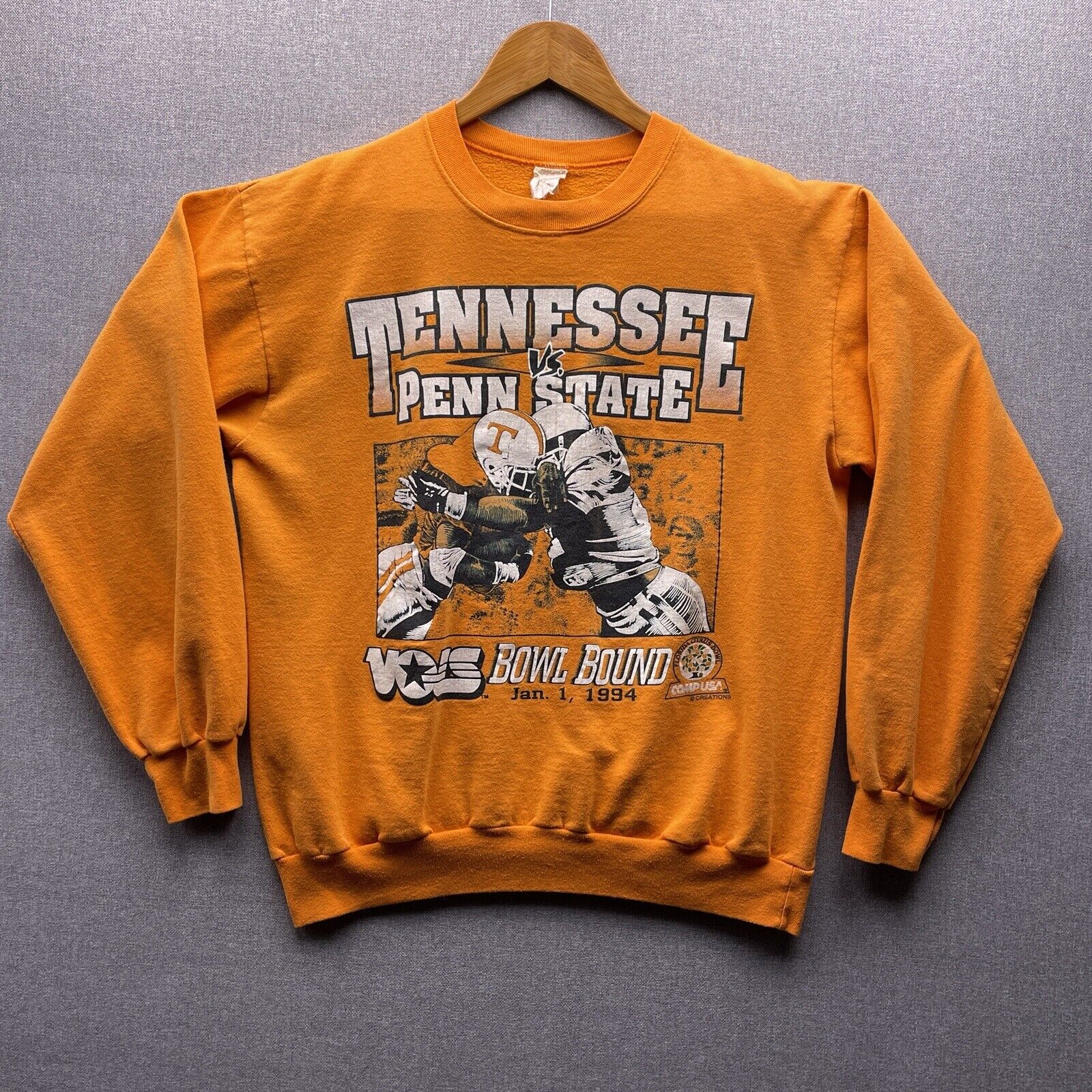 Tennessee Volunteers Citrus Bowl Bound UT Vols 1994 Crewneck 90’s Swetashirt Hoodie And T Shirt Reprinted