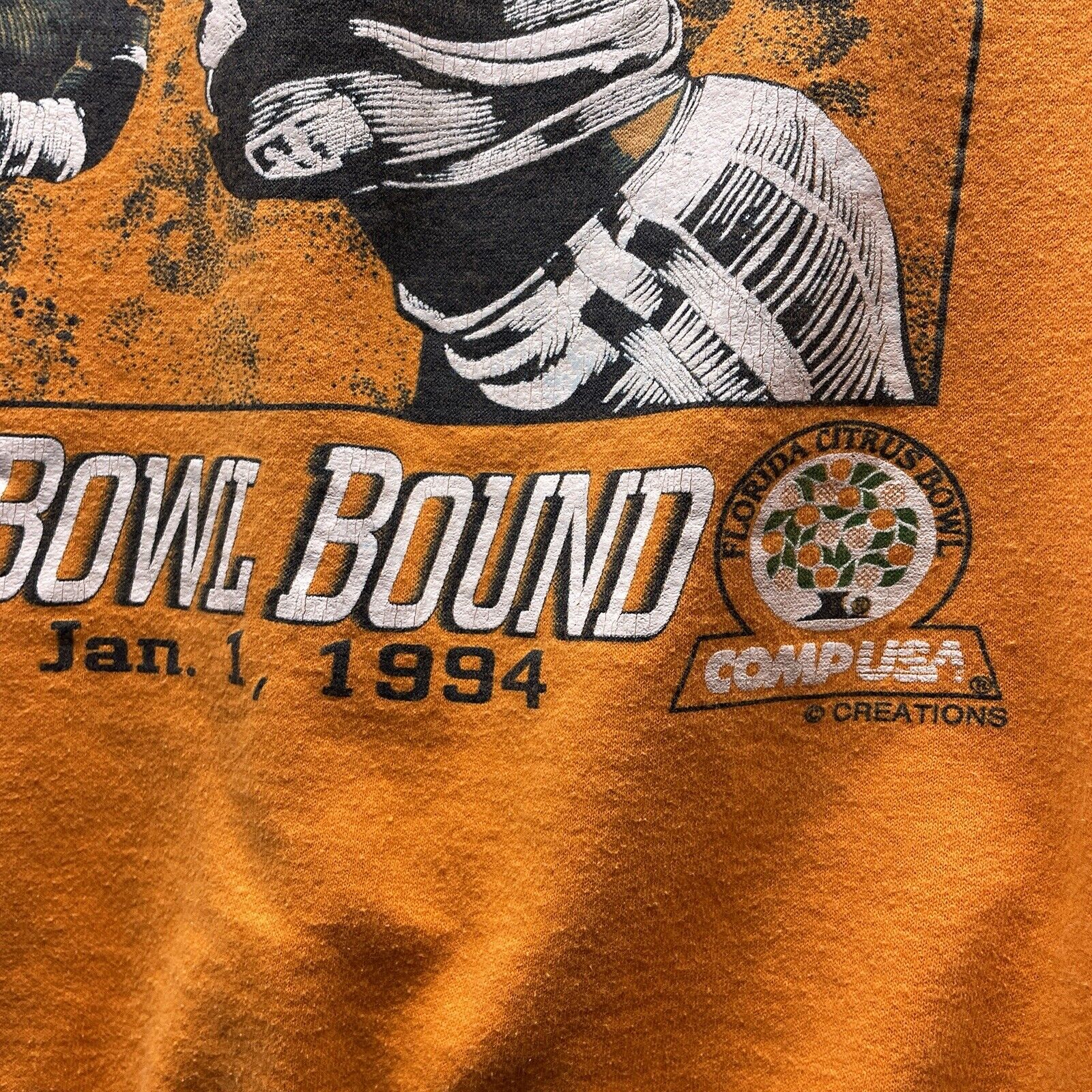 Tennessee Volunteers Citrus Bowl Bound UT Vols 1994 Crewneck 90’s Swetashirt Hoodie And T Shirt Reprinted