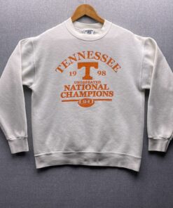 Tennessee Volunteers M National Champions UT TN Vols Crewneck Sweatshirt Vtg
