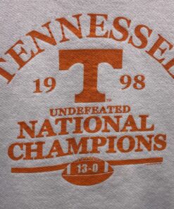 Tennessee Volunteers M National Champions UT TN Vols Crewneck Sweatshirt Vtg