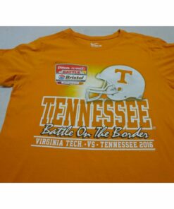 Tennessee Volunteers Shirt Vintage Battle On The Border Virginia Tech Vs Tennessee 2016 Crewneck Sweatshirts