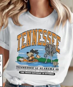 Tennessee Volunteers Vintage Sweatshirt, Tennessee Vols 52 vs Bama 49 Shirt, Vols vs Bama Shirt, Tennessee vs Alabama Football Game Shirt