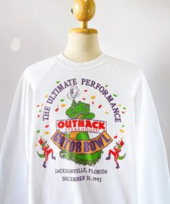 The Ultimate Performance Outback Steakhouse Florida Gator Bowl Crewneck Sweatshirt