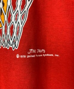 True Vintage 70s Garfield | Louisville Cardinals Basketball | T-Shirt | Jim Davis 1978