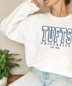 Tufts University Sweatshirt, College Shirt, Tufts Sweatshirt, Student Gift, University Crewneck, American University, Harvard Tee, New York