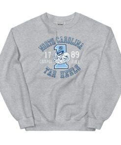 UNC Chapel Hill Vintage 1780 Logo Crewneck Sweatshirt University North Carolina
