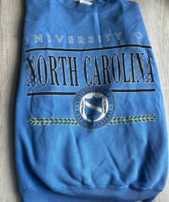 UNC Crewneck Distressed Carolina Sweatshirt