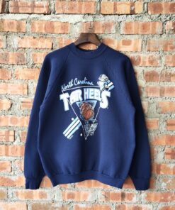 UNC Tar Heels Sweatshirt, Carolina College Sweatshirt, NCAA Carolina Shirt, Distressed Carolina Sweatshirt, Carolina Student Gifts