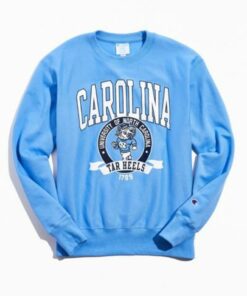UNC Tar Heels Sweatshirt, Carolina College Sweatshirt, NCAA Carolina Shirt, Distressed Carolina Sweatshirt, Carolina Student gift, Carolina