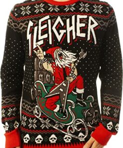 Ugly Christmas Party Classic Knitted Ugly Christmas Sweaters for Men and Women - Funny Santa Sweaters