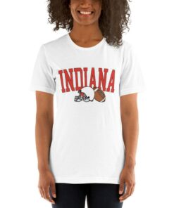 Unisex Indiana Football Apparel, IU Sweatshirt, Indiana Hoosiers Shirt Gifts For NCAA Fans